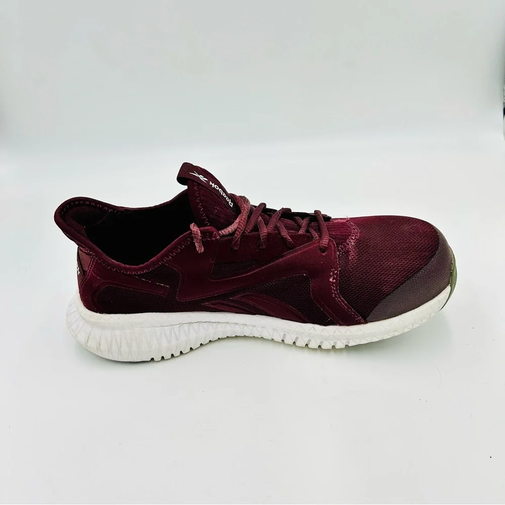 Reebok shoes Flexagon 3.0 Work Shoes composite toe burgundy women size 9.5